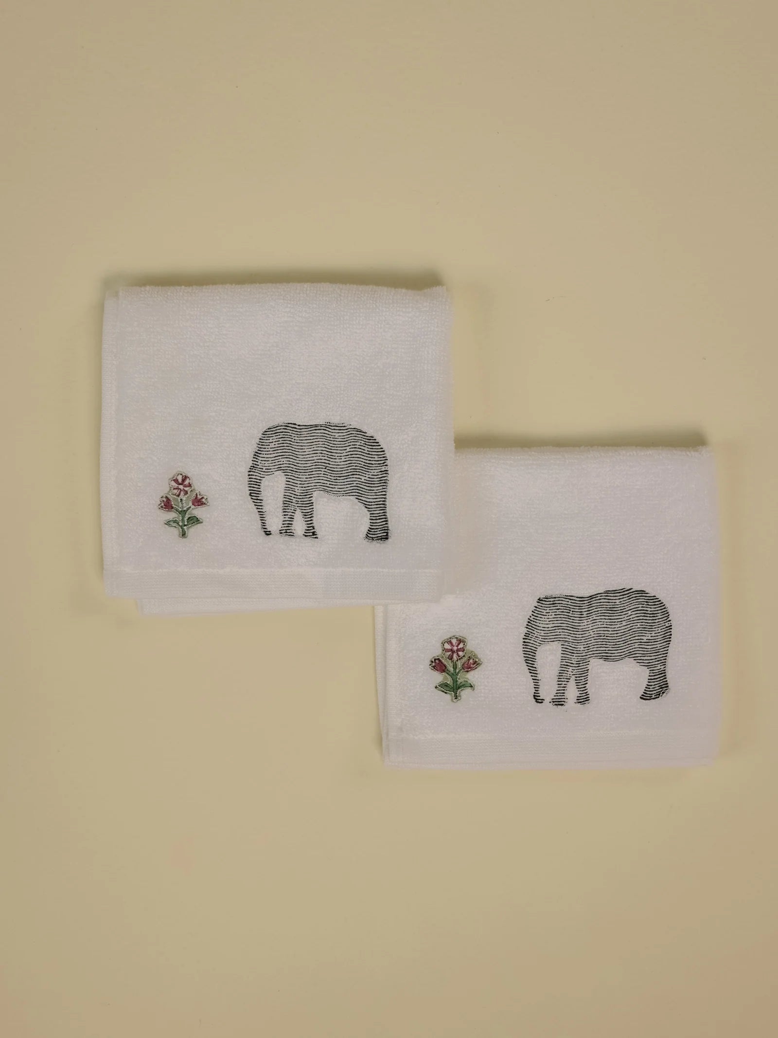 Haathi  Face Towel (Set of 2)