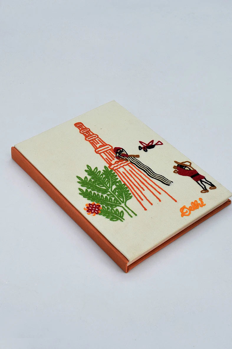 Hand Embroidered Journals