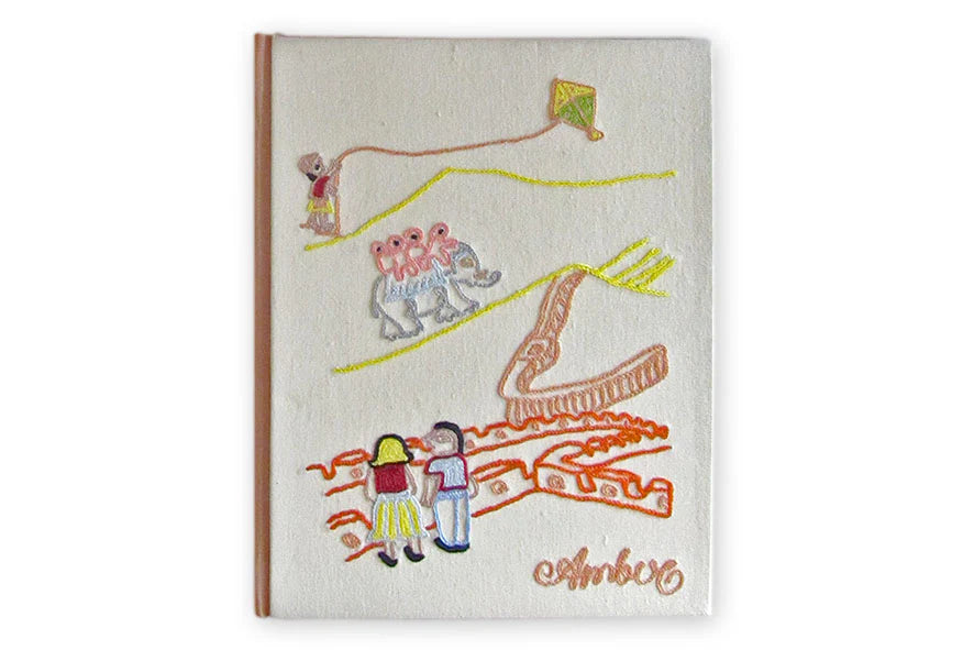 Hand Embroidered Journals
