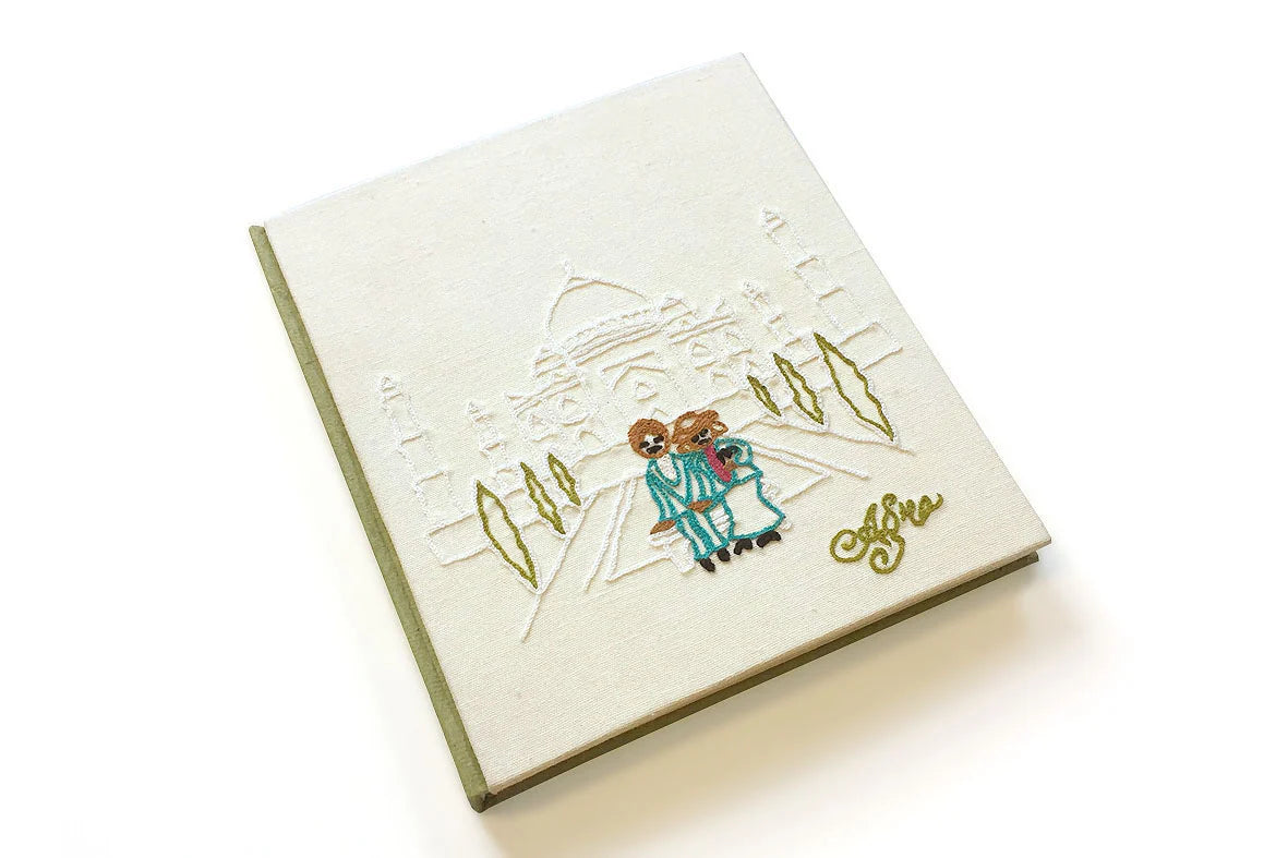 Hand Embroidered Journals