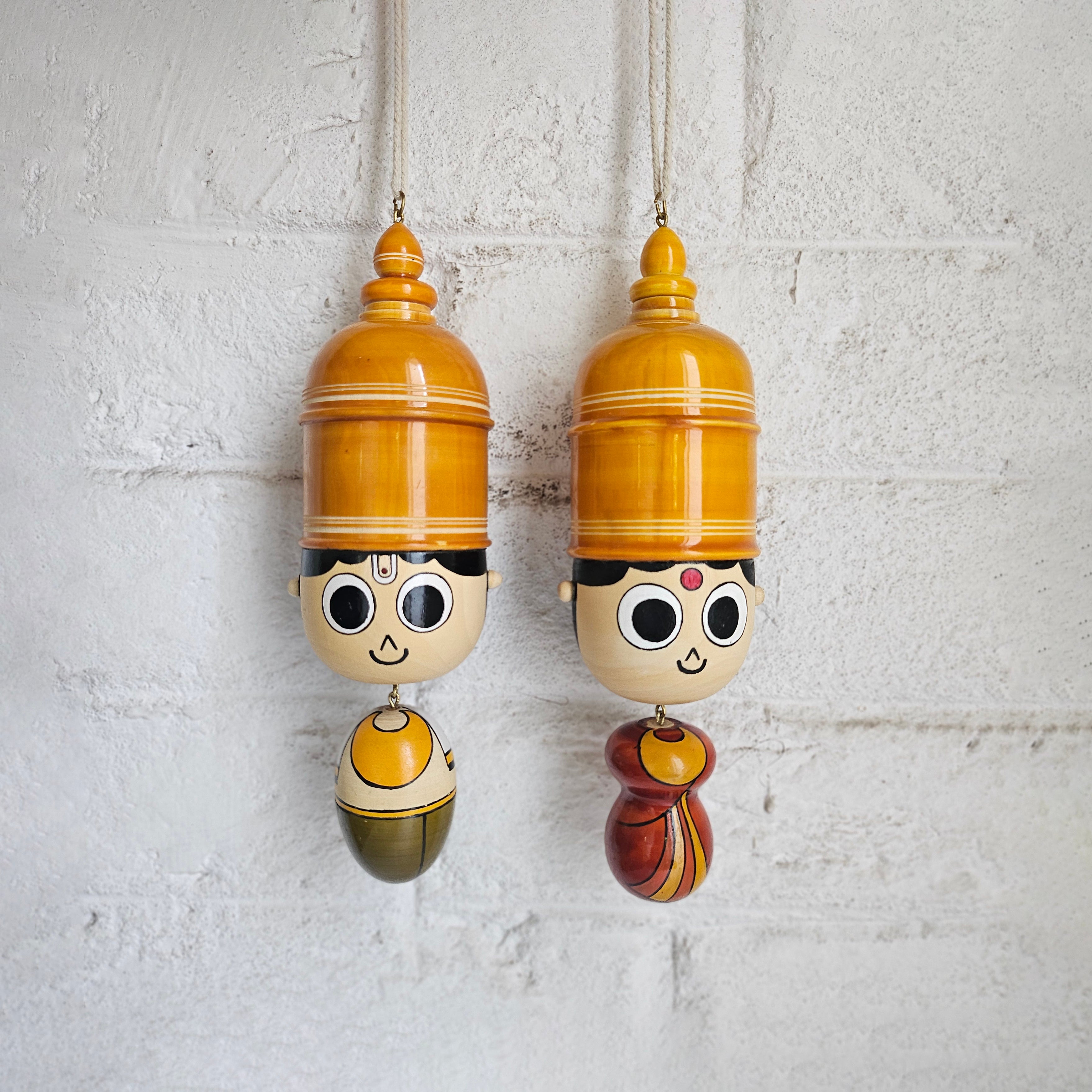 Narayana and Laxmi Danglers (Set of 2)