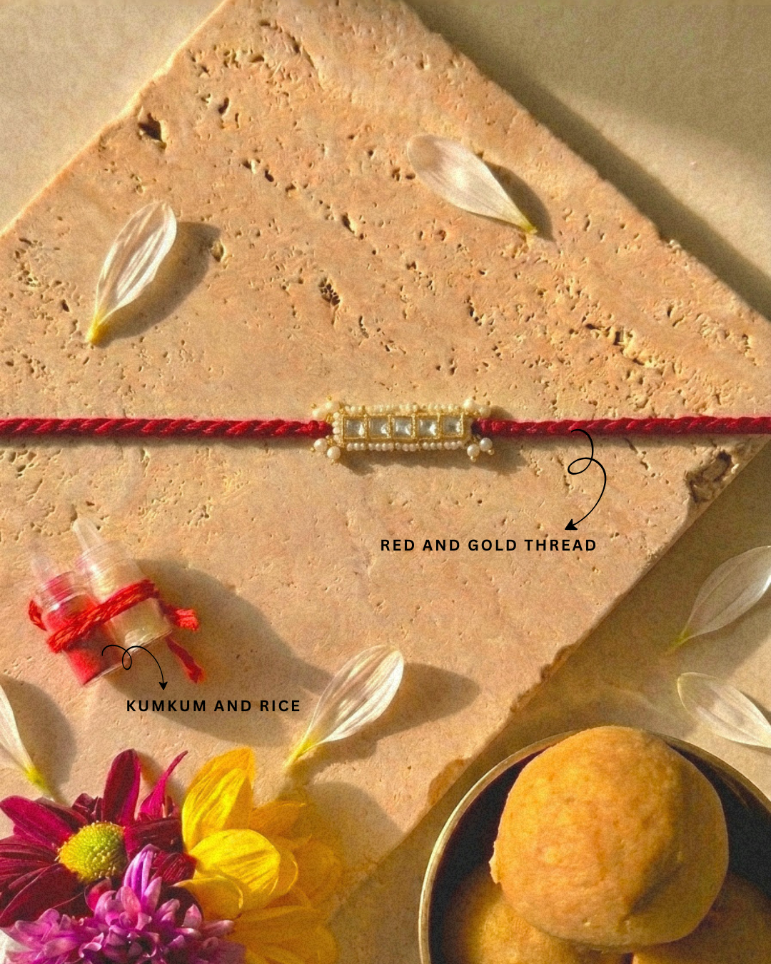Rangeen Rakhi with Card