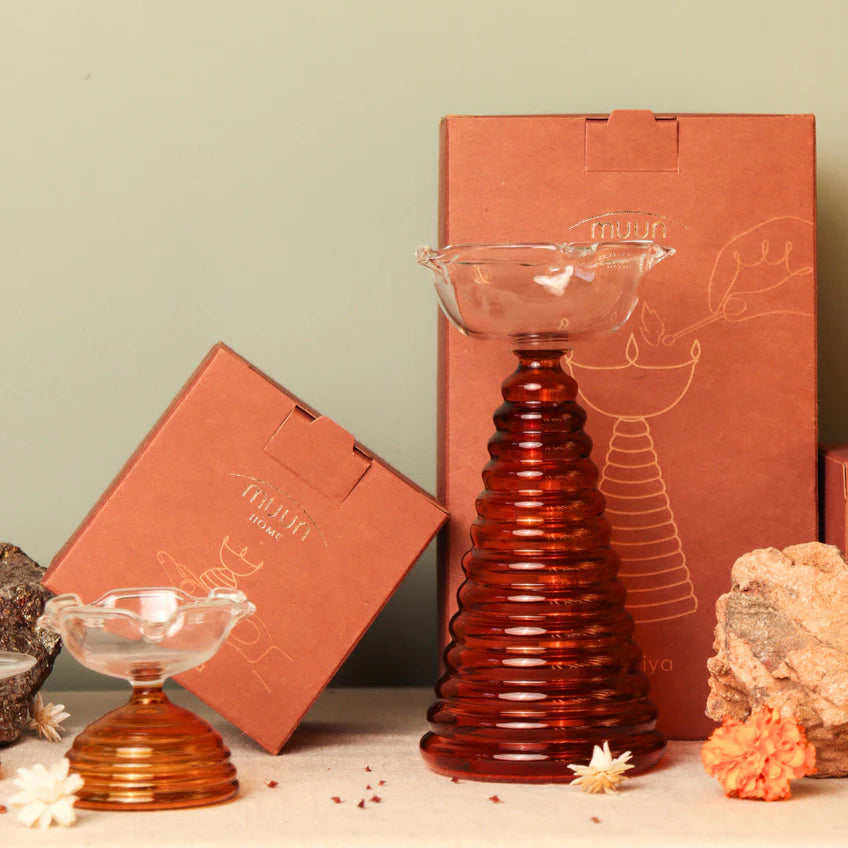 Diya Set And Bell (Set of 3)