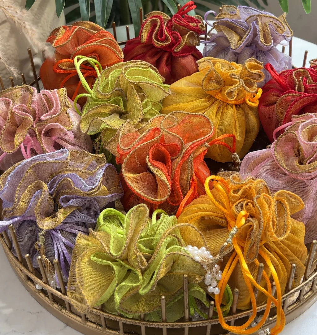 Organza Potli - Dual Tone