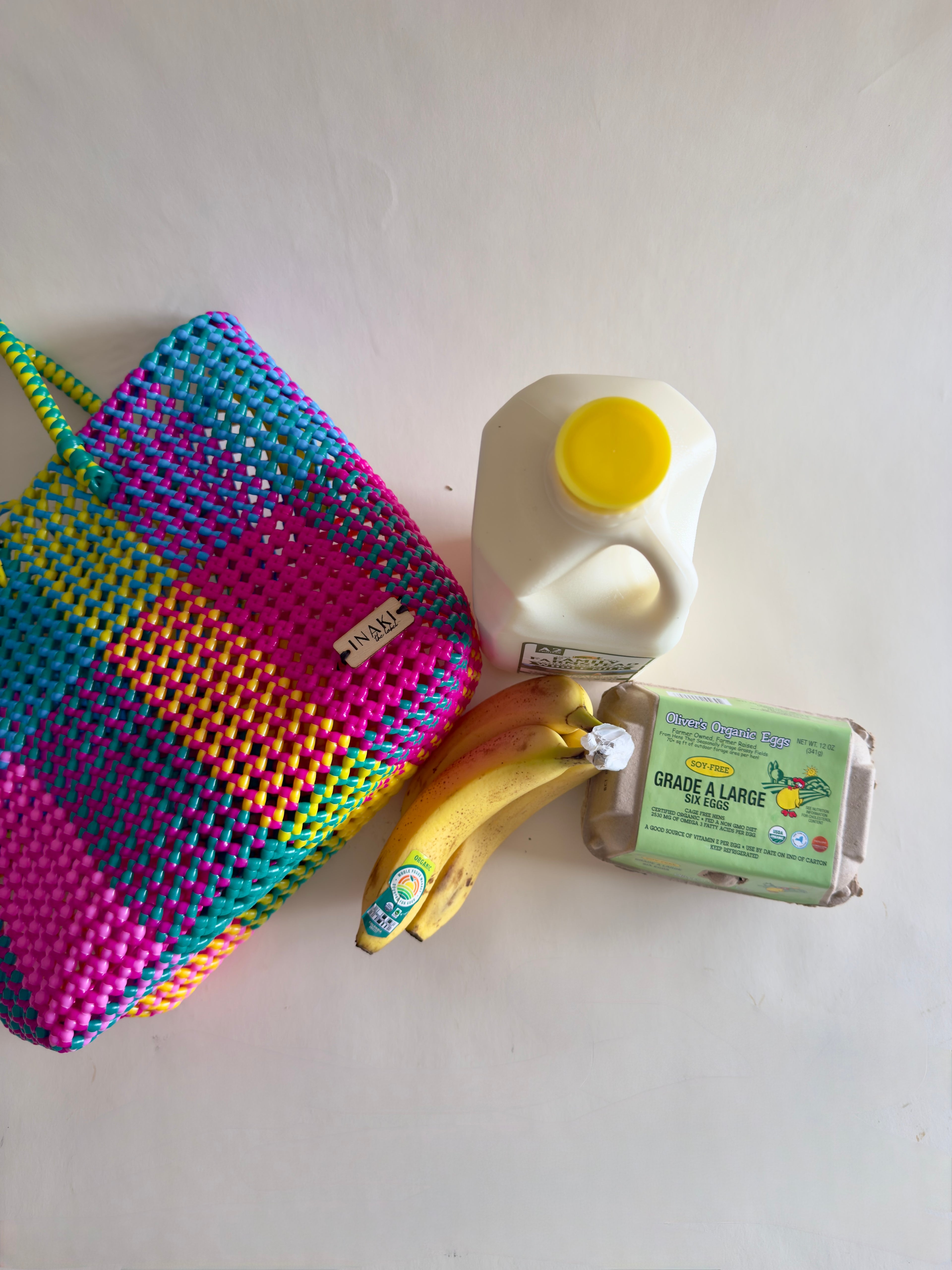 Handwoven Recycled Plastic Bag