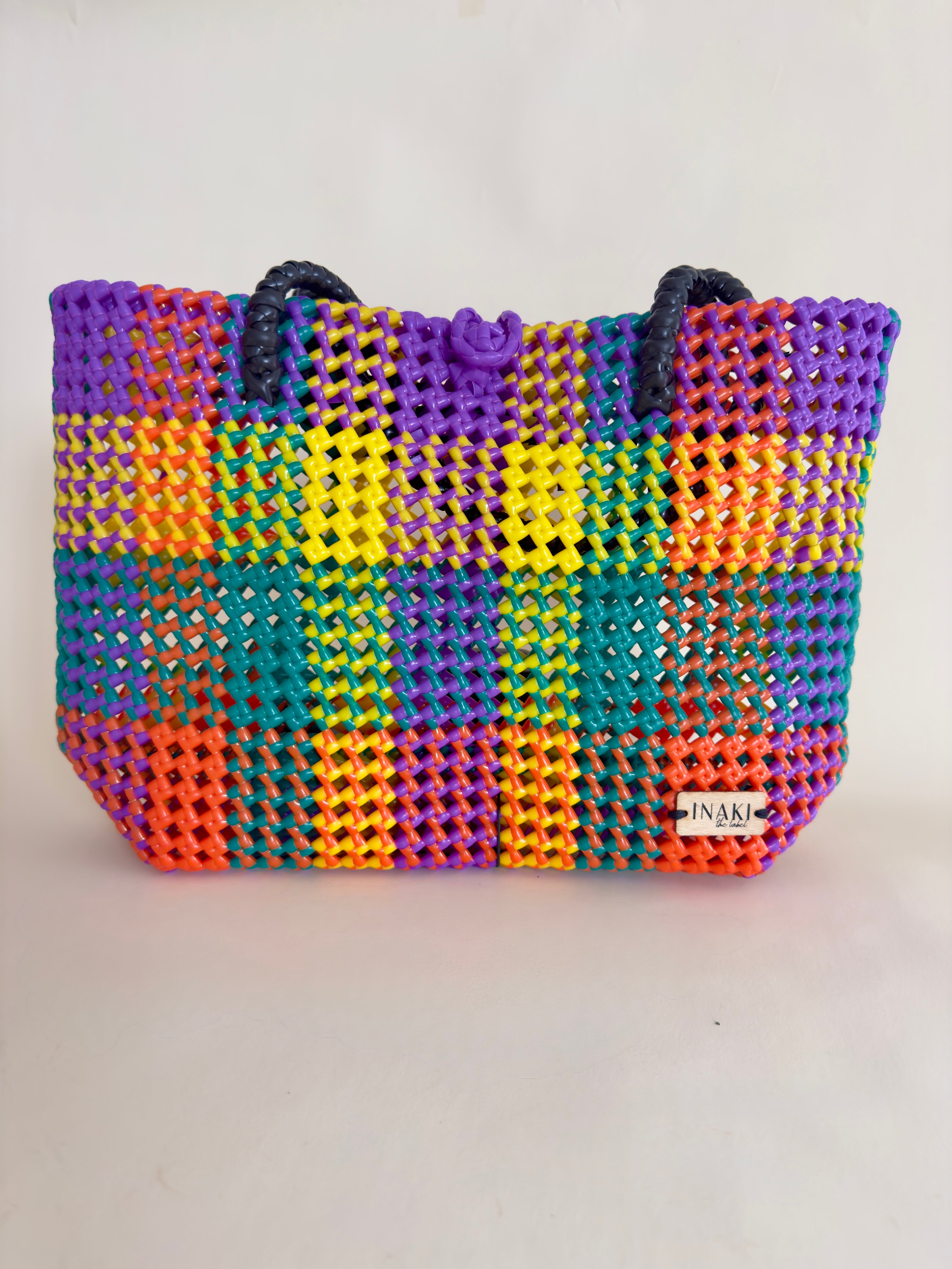Handwoven Recycled Plastic Bag
