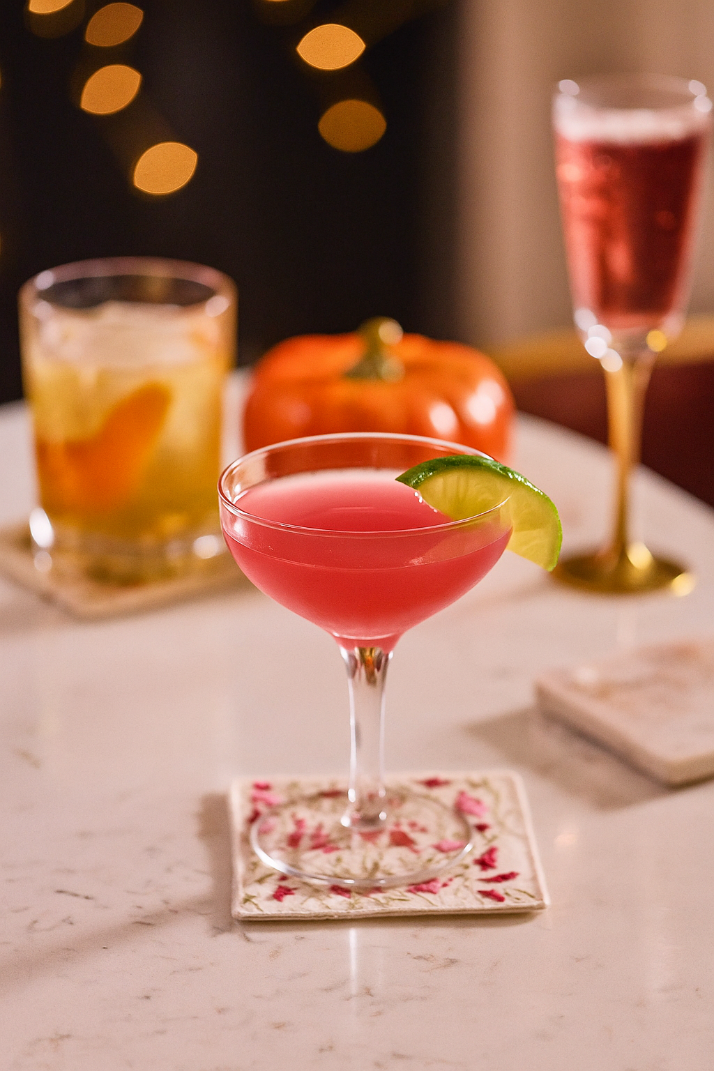 Hand Embroidered Coaster (Set of 6)