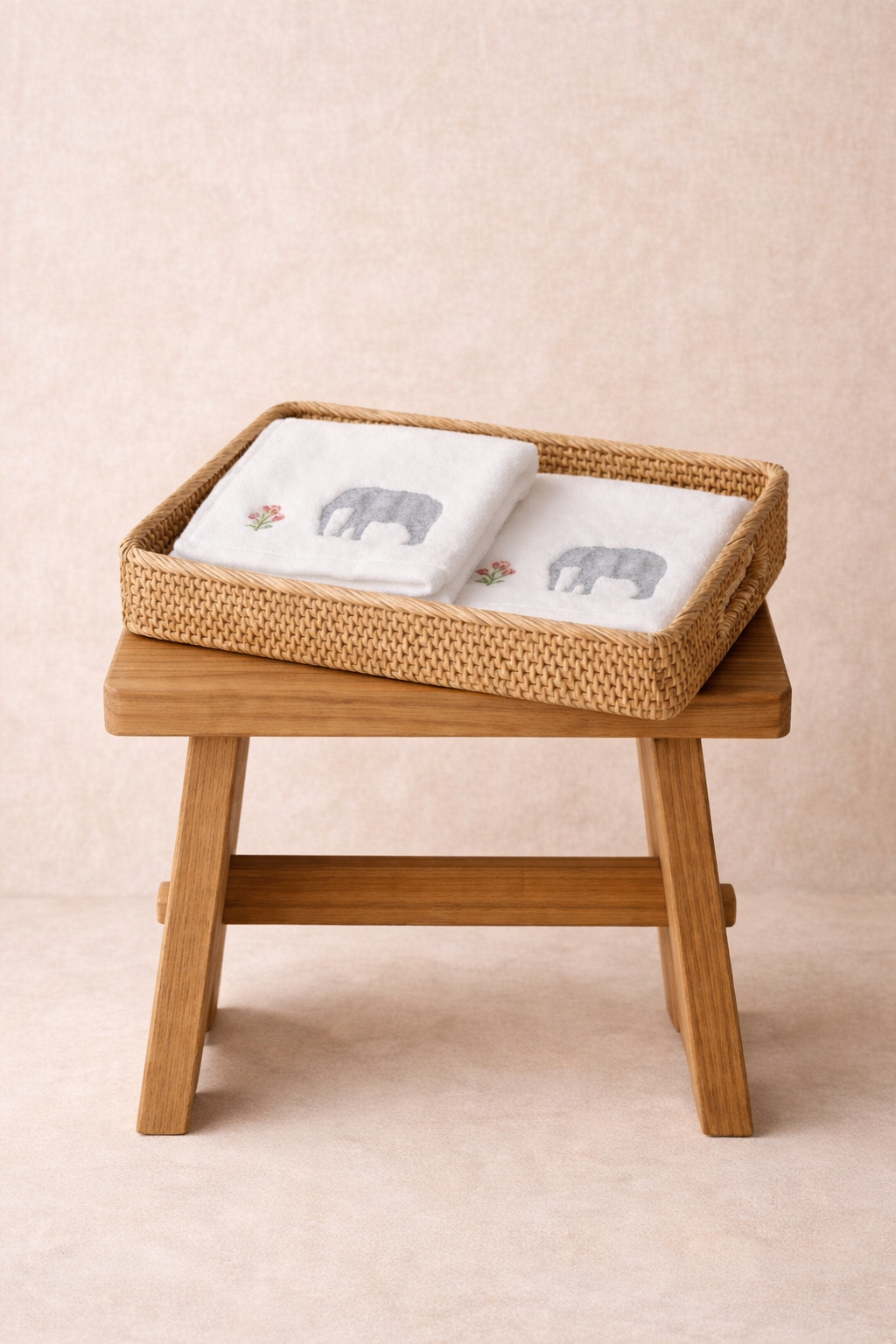 Haathi  Face Towel (Set of 2)