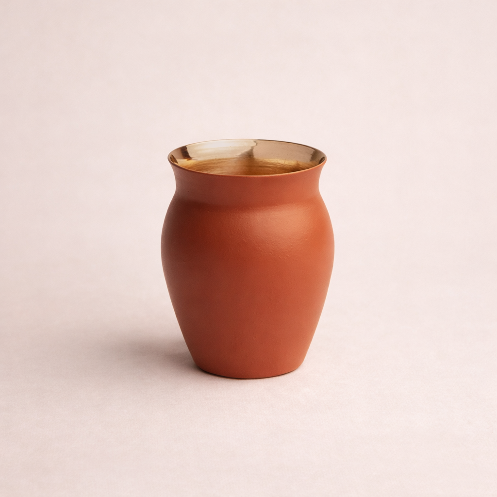 Copper Lined Kullar Glass