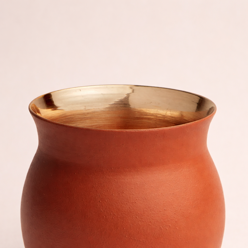 Copper Lined Kullar Glass