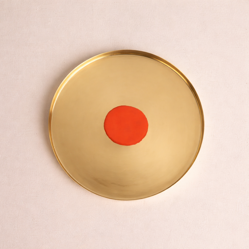 Bindu Thali With Lota Tiffin